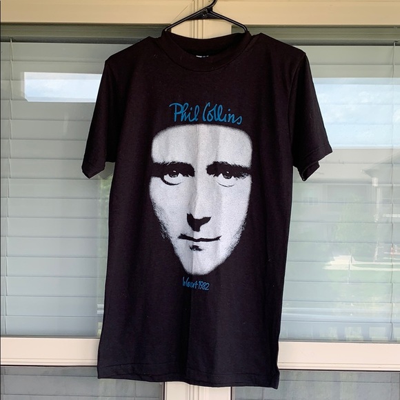 ORIGINAL Phil Collins In Concert 1982 Shirt - Picture 1 of 3